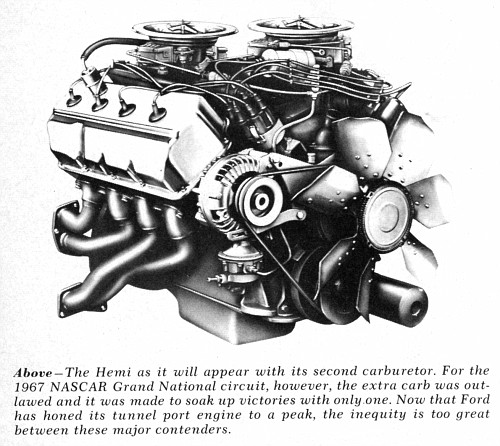 426 Dodge Hemi engine